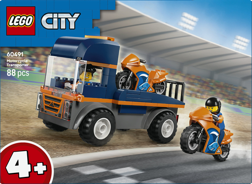 Lego City - Transportwagen voor motoren - Afbeelding 10