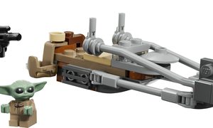 Lego Star Wars – De Mandalorian en Grogu’s speederbike