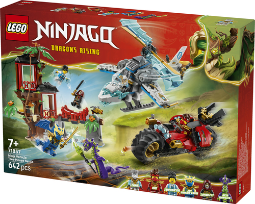 Lego Ninjago - Ninjavoertuigen bij de boomhut - Afbeelding 8