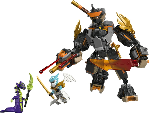 Lego Ninjago - Cole's missiemecha en draak Zane - Afbeelding 2