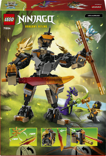 Lego Ninjago - Cole's missiemecha en draak Zane - Afbeelding 6