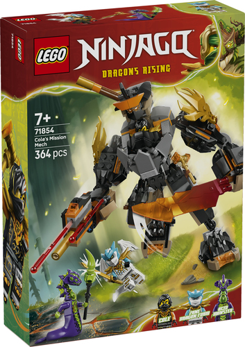 Lego Ninjago - Cole's missiemecha en draak Zane - Afbeelding 7