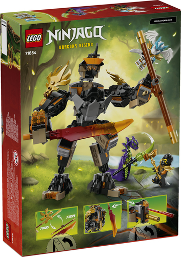 Lego Ninjago - Cole's missiemecha en draak Zane - Afbeelding 10