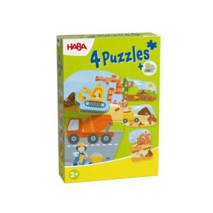Haba – 4 eerste puzzels – Bouwplaats