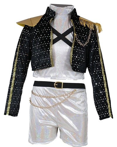 K-Pop-Star Silver Leader,adult Woman, 42-44 (L) - Afbeelding 2