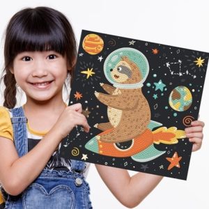 Diamond Dotz – Sloth Rocket