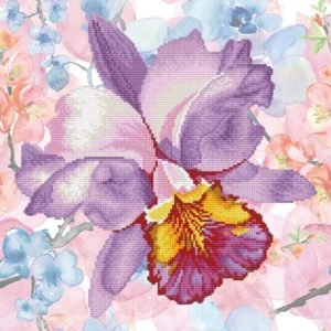 Diamond Dotz – Sparkle Garden Mauve With Frame