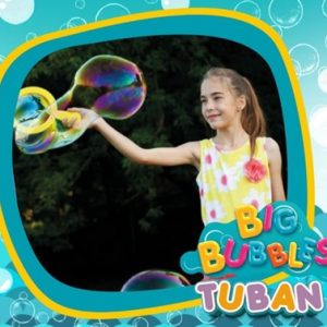 Tuban – bellenblaas speelgoed set – 250 ml vloeistof en 3 ringen