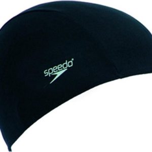Speedo Junior Polyester Cap Zwart