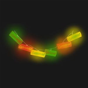 Lichtslinger met 10 LEDs Carnaval