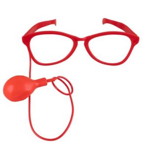 Bril met Waterspuit – Rood