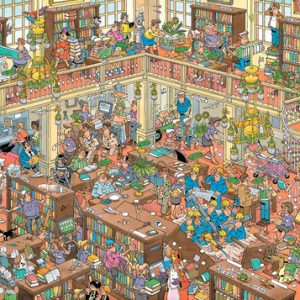 Jan van Haasteren – The Library 500st XL