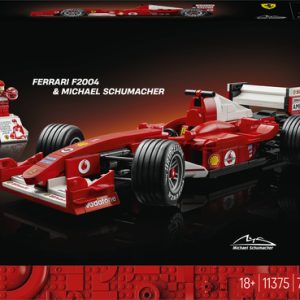 LEGO Icons – Ferrari F2004 en Michael Schumacher