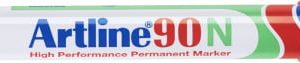 Artline Permanente Marker “90N” met schuine punt, lijndikte 2 -5 mm – rood