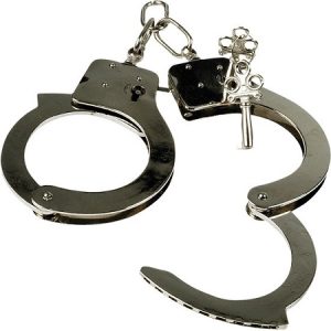 Politie handboeien van metaal