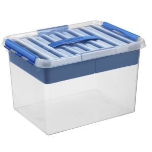Q-line MultiBox 22L – transparant/blauw