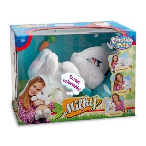 Konijn Milky met wortel