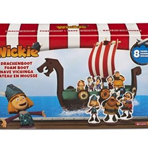 Wickie boot in schuimrubber met figuurtjes