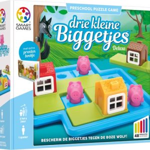 Smart Games – De Drie Kleine Biggetjes Deluxe
