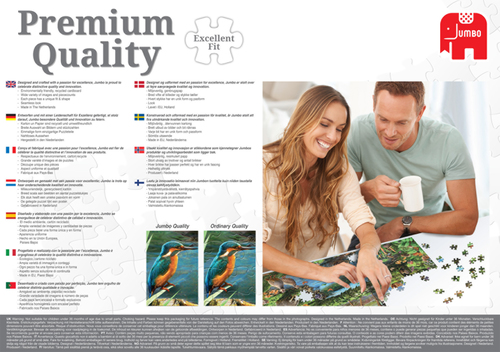 Jumbo Puzzel 1000stuks Prachtige papegaaien - Afbeelding 5