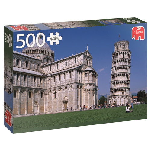 Jumbo Puzzel (500stuks) - Premium Collection - Leaning Tower Of Pisa