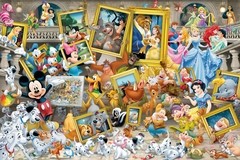 Puzzel (5000stuks) – Disney – Mickey als kunstenaar