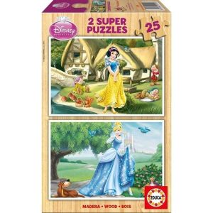 Educa – Puzzel Disney 2 x 25 hout