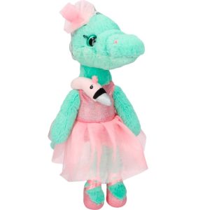 Snukis knuffel 35cm Karla de krokodil