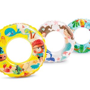 Zwemring (Ø61cm) – TRANSPARANT Oceaan – 1 exemplaar