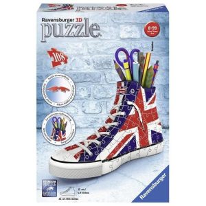 Ravensburger 3D Puzzel (108stuks) – Sneaker Union Jack