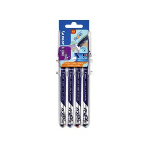 Pilot FriXion Fineliner 1,3mm – 4stuks “Basic”