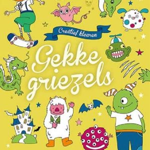 Creatief kleuren – Gekke griezels