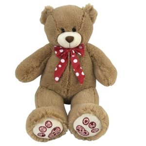 Beer met strik – 35cm