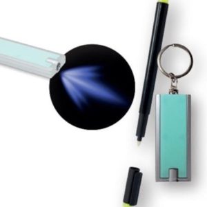 Geheimschriftpen met sleutelhanger