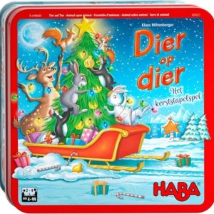 Dier op dier – Het kerststapelspel