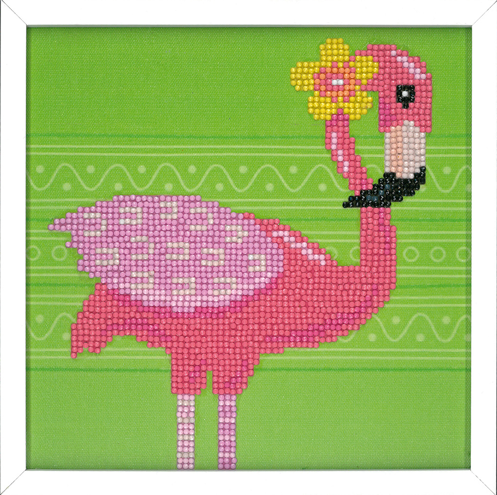 Diamond Painting Kit - Flamingo
