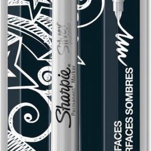 Sharpie Permanent Marker Fine “Metallic” – zilver