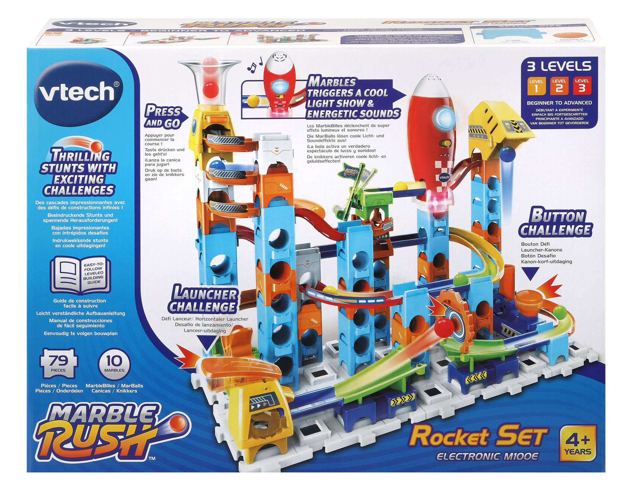 Vtech - Marble Rush - Rocket Set Electronic M100E - Afbeelding 2