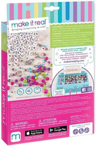 Make It Real - Blokletter armbanden maken - Afbeelding 2