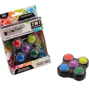 Memory & Follow spel met licht en geluid 2-in-1