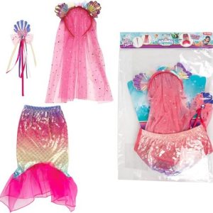 MERMAIDS – Verkleedset Zeemeermin (staart + diadeem)