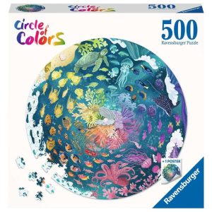 Ravensburger Puzzel (500stuks) – Circle of Colors – Ocean/Submarine
