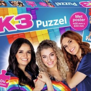 K3 – Puzzel “Regenboog” (104stuks) + poster