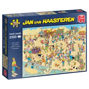 Jan van Haasteren – Zandsculpturen (2000stuks)