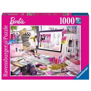 Ravensburger Puzzel (1000stuks) – Barbie – Mode icoon