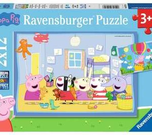 Puzzel (2x12stuks) – Peppa Pig – Peppa’s avontuur
