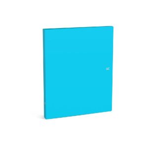 QC Original (mini) ringband PP/A4 met 2 ringen – azzurro