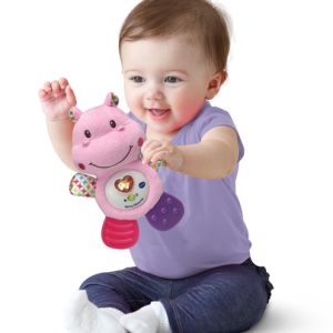 VTech Baby – Bijtring Nijlpaardje (roze)