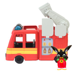 Bing – Brandweerwagen met licht & geluid speelset
