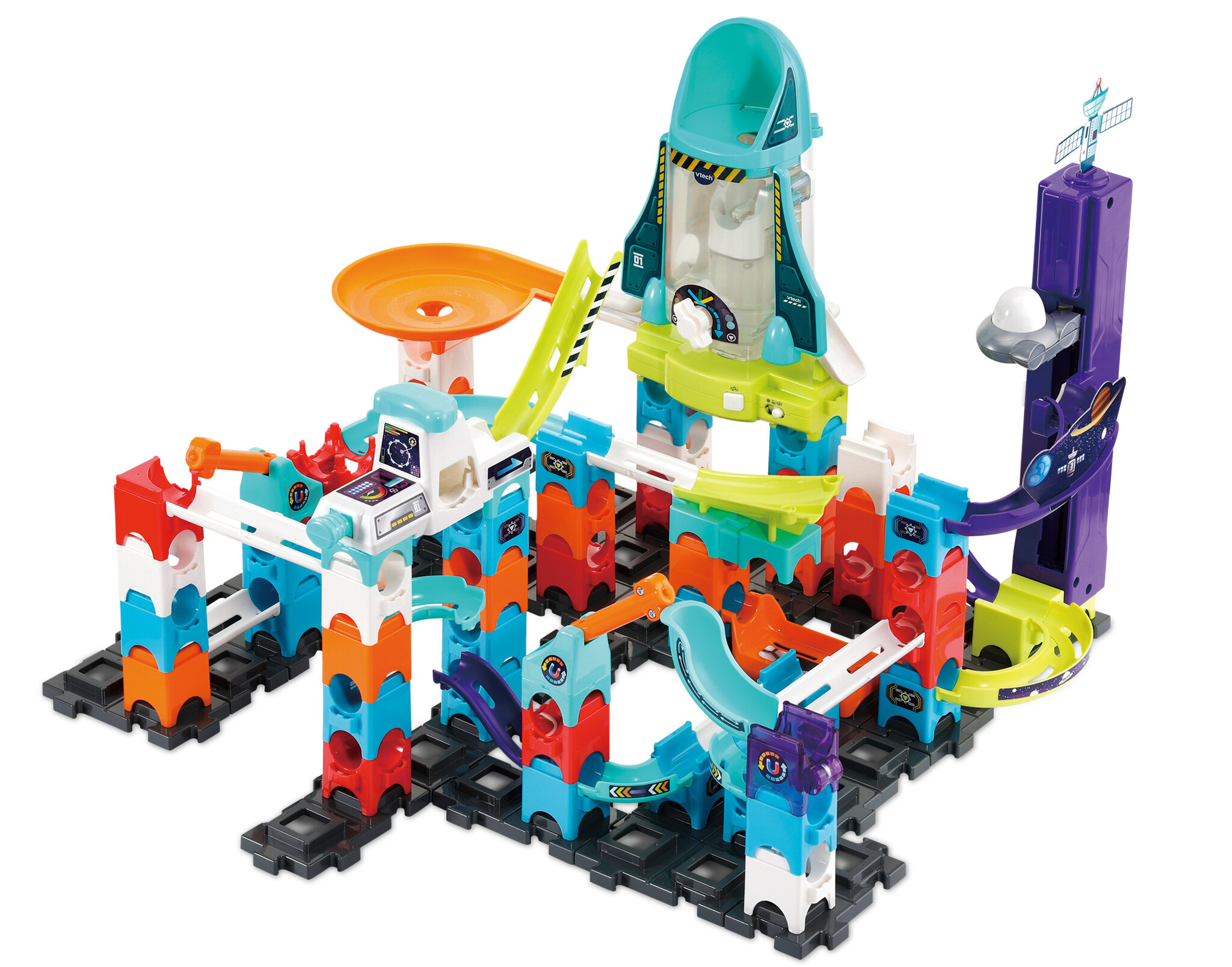 Vtech - Marble Rush Space Magnetic Mission Set XL300E - Afbeelding 2